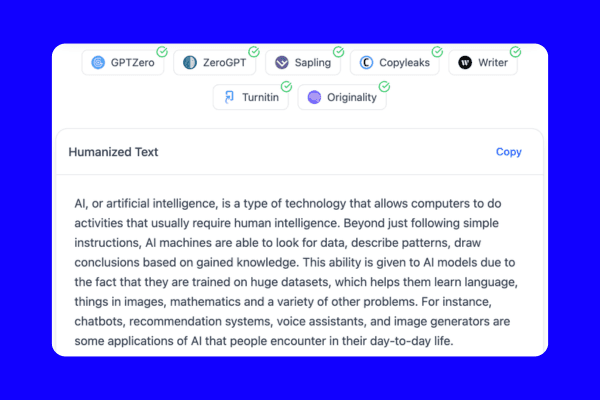 Get human-like results